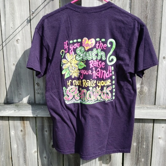 Love South Tee in Purple by Itsa Girl Thing - Picture 4 of 5